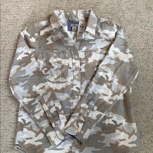 New with tags button down camp top